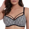 De gros 🧨 FREYA Haut De Maillot Imprimé Avec Armatures Gatsby Monochrome 🔥 boutique en france 13