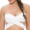 Les meilleures critiques de 🤩 MAPALÉ Haut De Maillot Wrap Blanc 🎁 Prestation Et Rapide 13