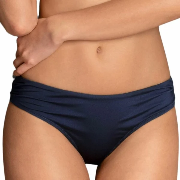 nouveau produit Remise 🧨 Rosa Faia Bas De 👙 Bikini Bonny Shiny Basics Bleu Nuit ⭐ 1