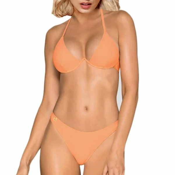 Bon marché ✨ Obsessive Ensemble Maillot String Sexy Paralia Corail ❤️ vente en ligne 1