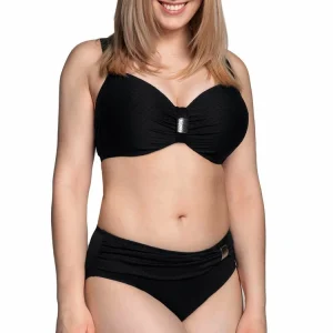 Remise ❤️ Ulla Dessous Bain Bas De Maillot De Bain Culotte St. Tropez Noir ⭐ Livraison rapide 7