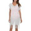 Meilleure affaire ✨ FANTASIE Tunique Pour La Plage Antheia Blanc 👍 haute qualité 13