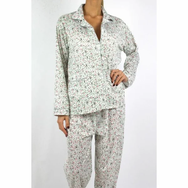 Tout neuf 🔔 Kebello Pyjama à FleursFemme 🥰 vente à bas prix 1