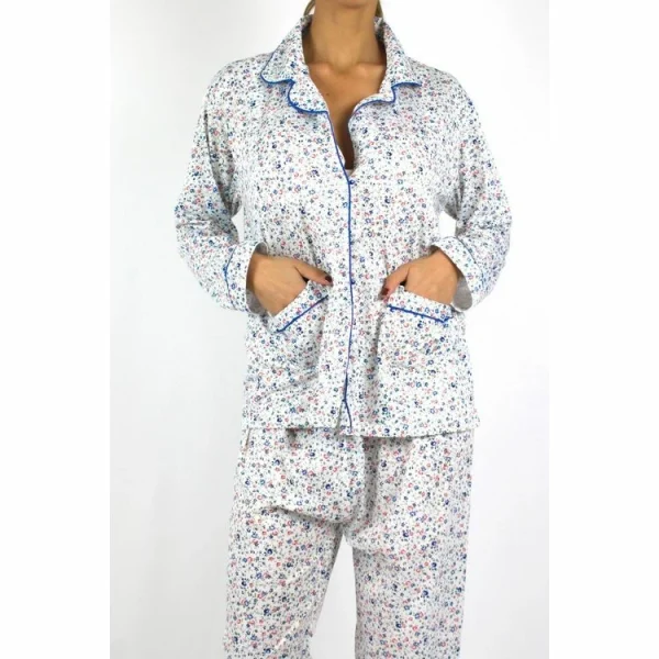 Tout neuf 🔔 Kebello Pyjama à FleursFemme 🥰 vente à bas prix 4