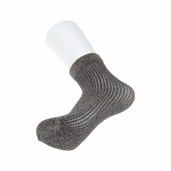Promo 😍 Cette Chaussette Mi-Hautes – 1 Paire – Sans Talon – Pointe Renforcée – Résille – GLITTER FISHNET 🧦 SOCKS ✔️ aux meilleurs prix 4