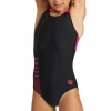 Retour Gratuit Meilleure vente 😉 ARENA Maillot De Bain 1 Pièce Noir/Rose Fille Arena Swim Pro 👍 11