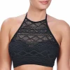 Bon marché 💯 FREYA Haut De Maillot Crop Top Tour De Cou à Armatures Sundance Noir 🔥 pas cher marque 11