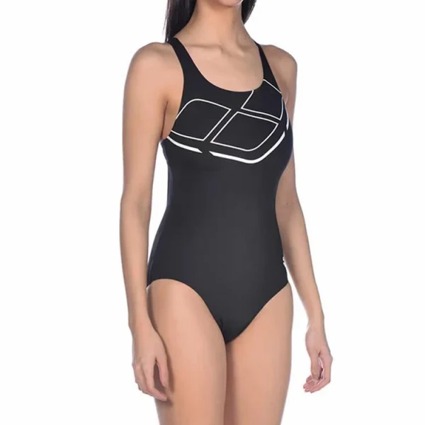 Tout neuf ⌛ ARENA Maillot De Bain Noir Femme Arena Essentials Swim Pro ⭐ guranteed de qualité 1