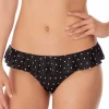 Vente flash 😀 FREYA Culotte De Bain à Volant Jewel Cove Noir 🌟 vente en ligne 11